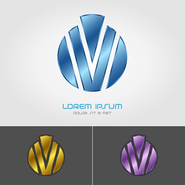 Vector business logo design.