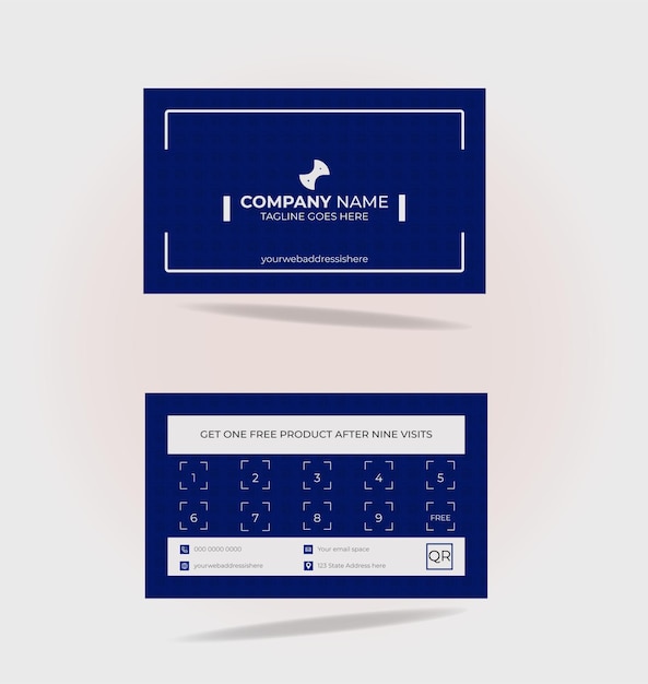 business loyalty card template