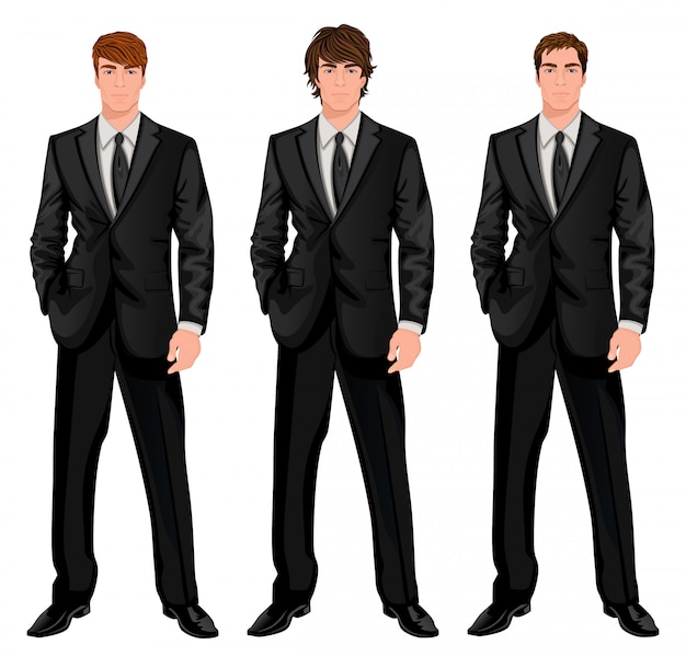 Business man character set