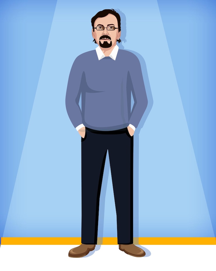 वेक्टर business man illustration