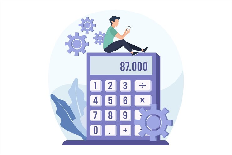 Vector business management flat design illustration