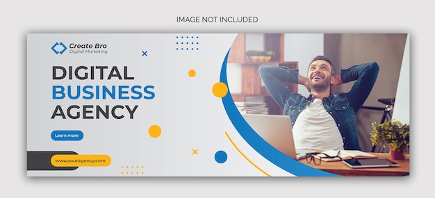 Vector business marketing social media post banner