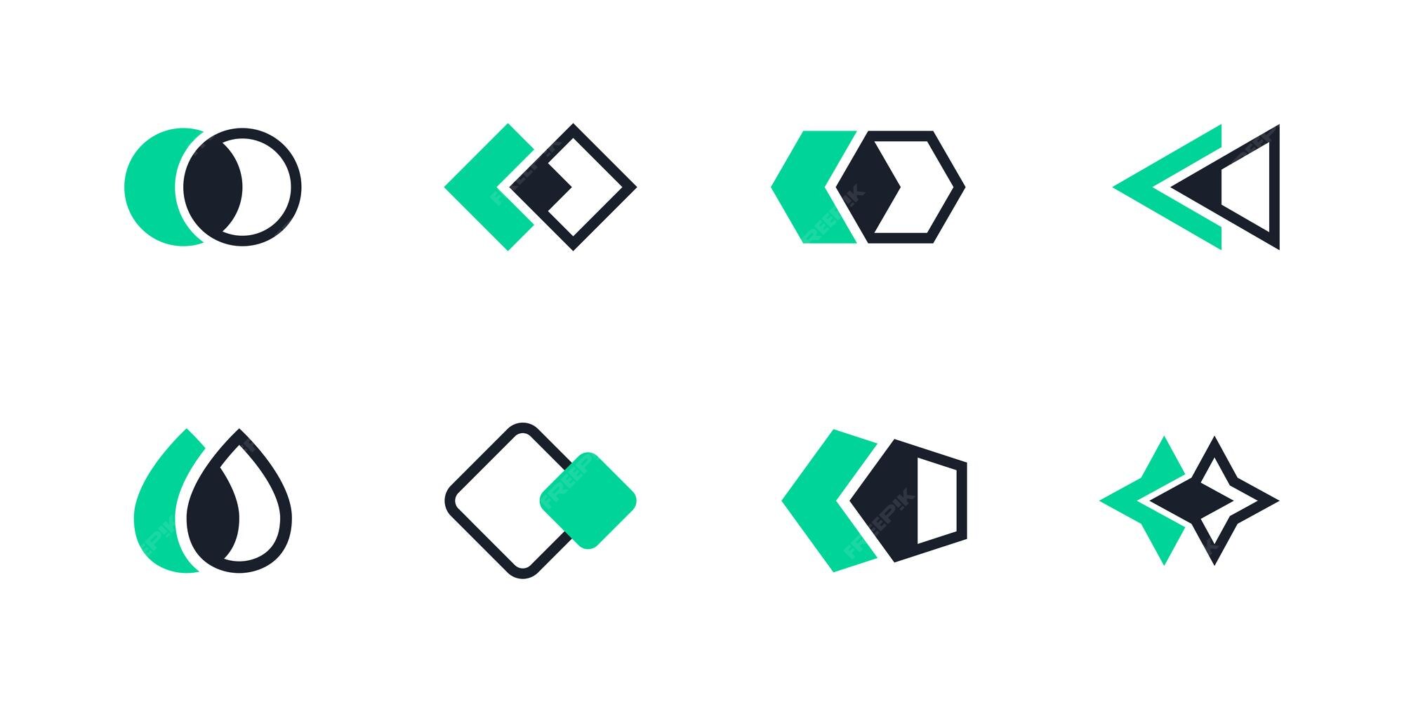 Premium Vector | Business marketing vector logo design collection