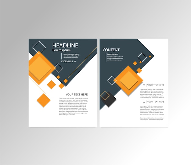 Vector business material