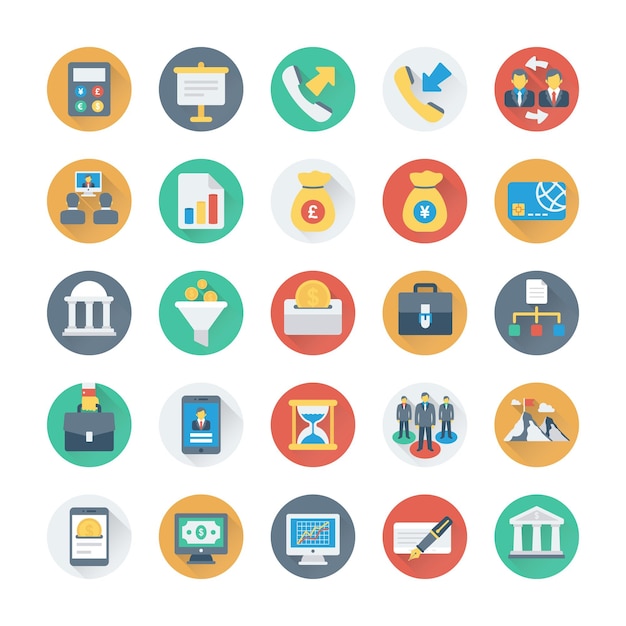 Business and Office Vector Icons