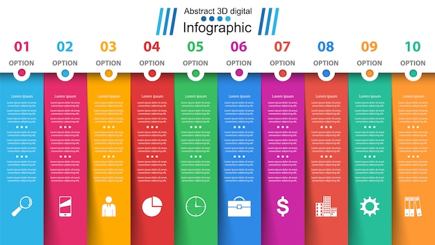 Бизнес папр инфографики