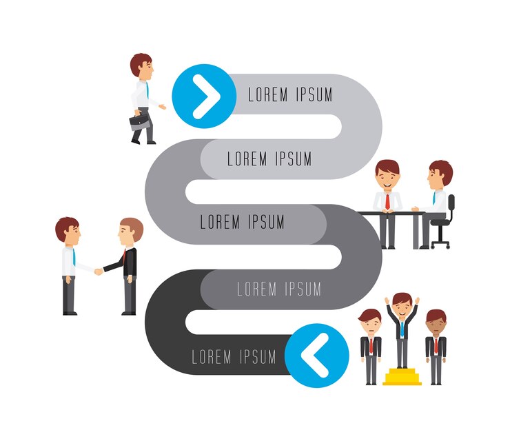 Vector business people design