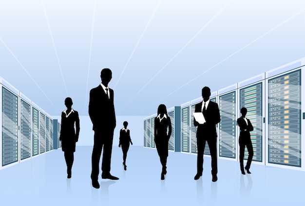 Business People Group Silhouette 