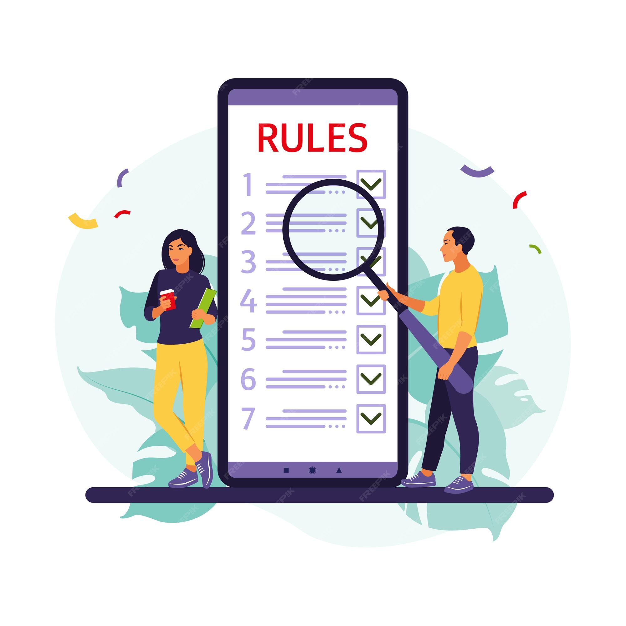 Rules regulations Images | Free Vectors, Stock Photos & PSD