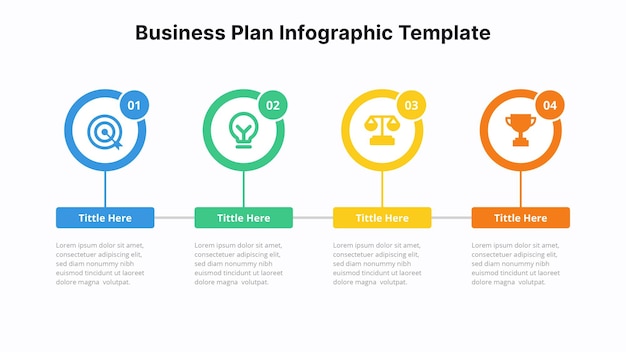 Business Plan Infographic Template 5 Steps Elements Infographic