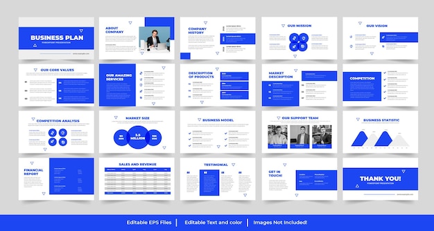 Business Plan PowerPoint Presentation template Design