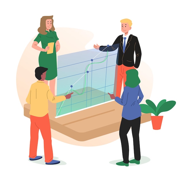 Business Planning Illustration