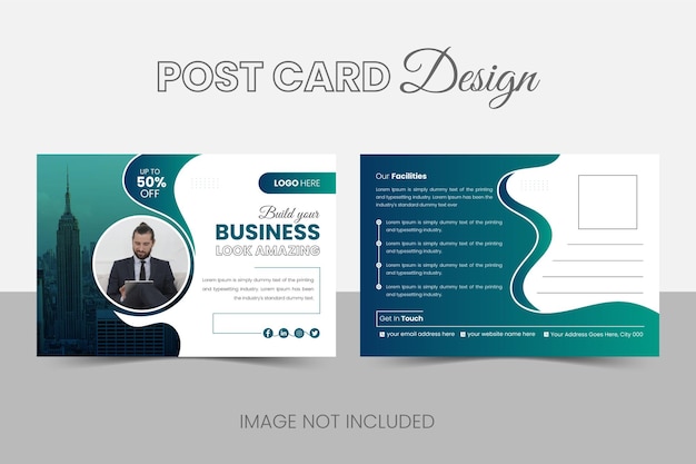 Business Postcard Design Template