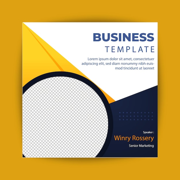 business poster template