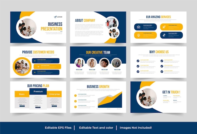 Business powerpoint presentation template