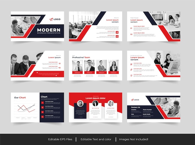 Vector business   presentation or  classics business   template