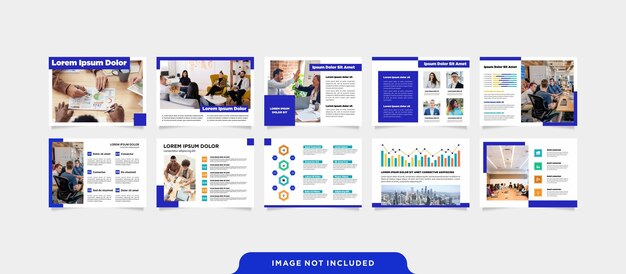 Business presentation template