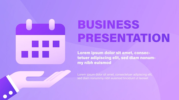 Business presentation