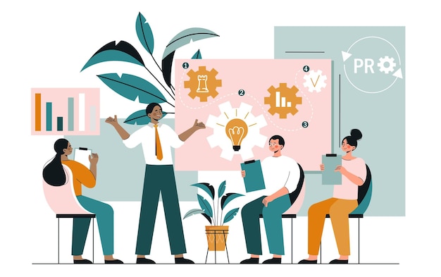 Business process concept