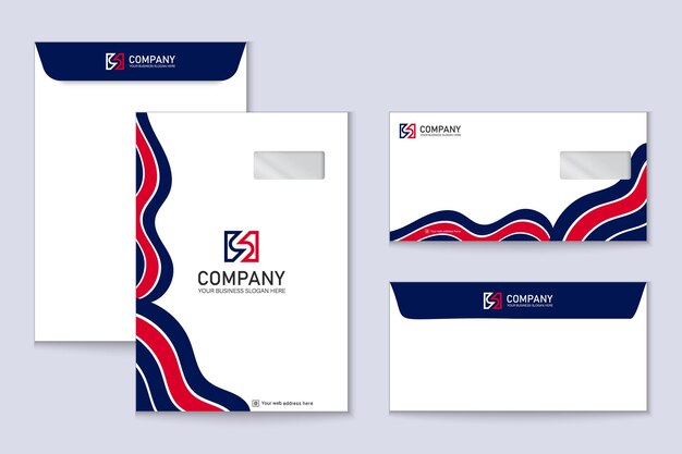 Business professional envelope template for your business