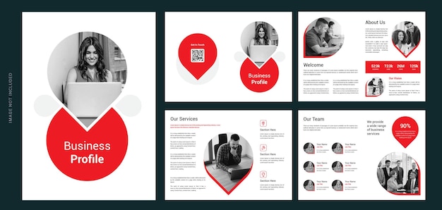 Business profile brochure design