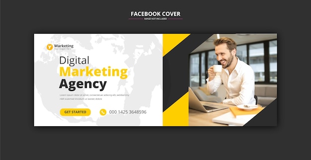 business promotion and creative corporate and web facebook cover banner