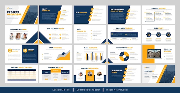 Business proposal powerpoint template