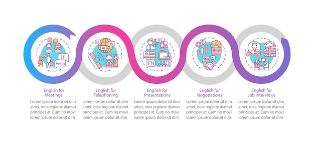 사업 목적 infographic 템플릿