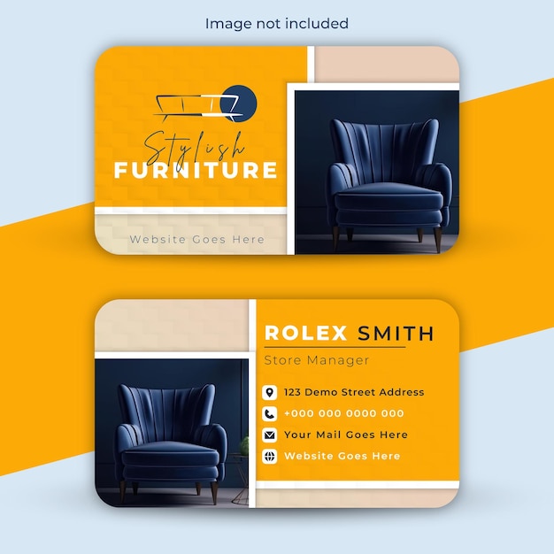 business related business card ready template design