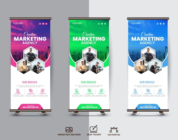 BUSINESS ROLL UP BANNER DESIGN