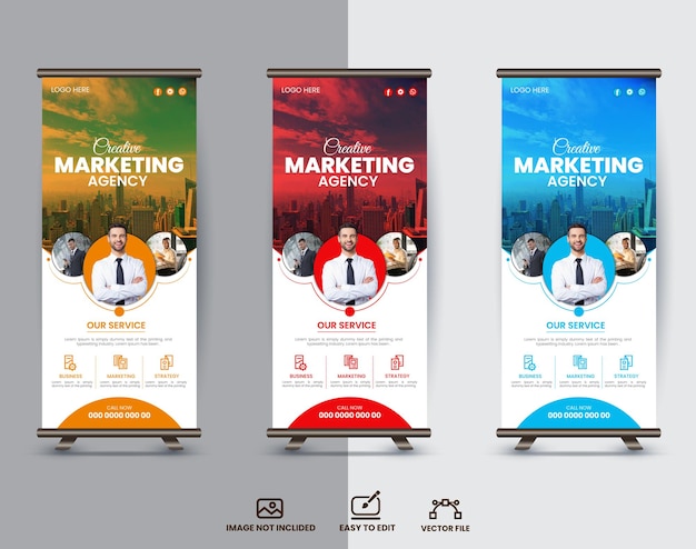 BUSINESS ROLL UP BANNER DESIGN