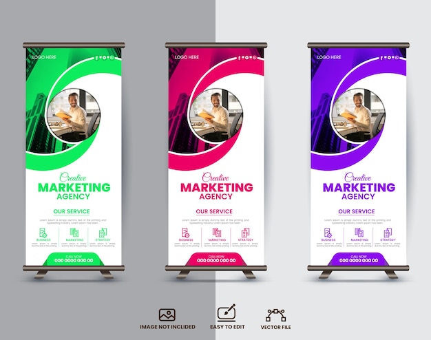 BUSINESS ROLL UP BANNER DESIGN