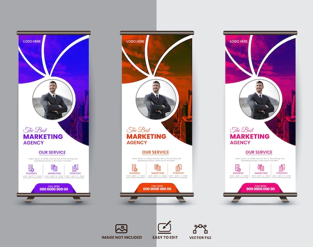 BUSINESS ROLL UP BANNER DESIGN