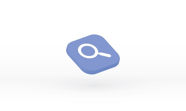 business searching icon symbol graph or chart icon isolated white background
