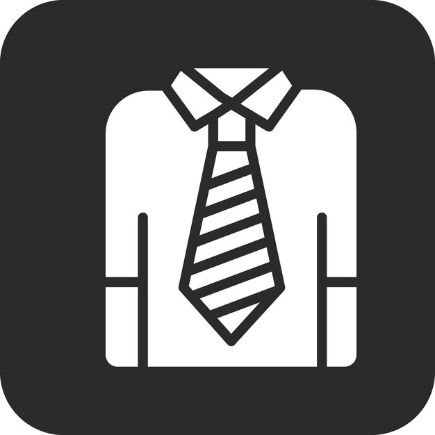 비즈니스 셔츠 터 아이콘 일러스트레이션