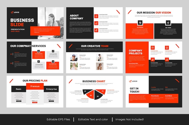 Business slide PowerPoint Template