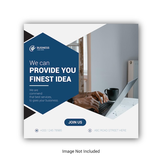 Business Social Media Post Banner Template