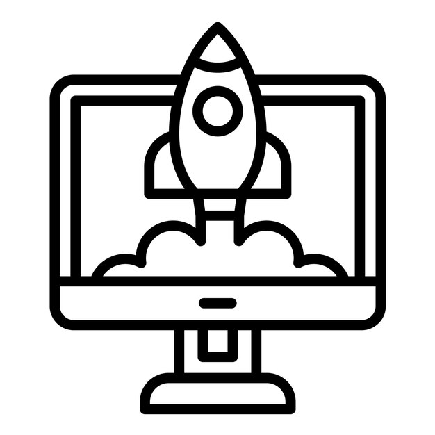 ビジネスのスタートアップベクトルイラストレーションスタイル