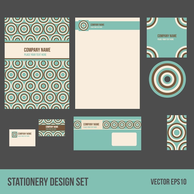 Business stationery design