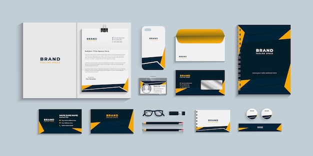 Business stationery items