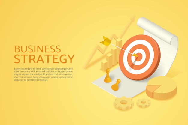 Business strategy planning and set goals