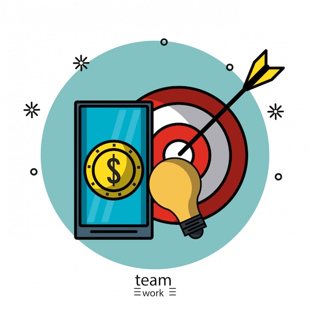 Business teamwork concept