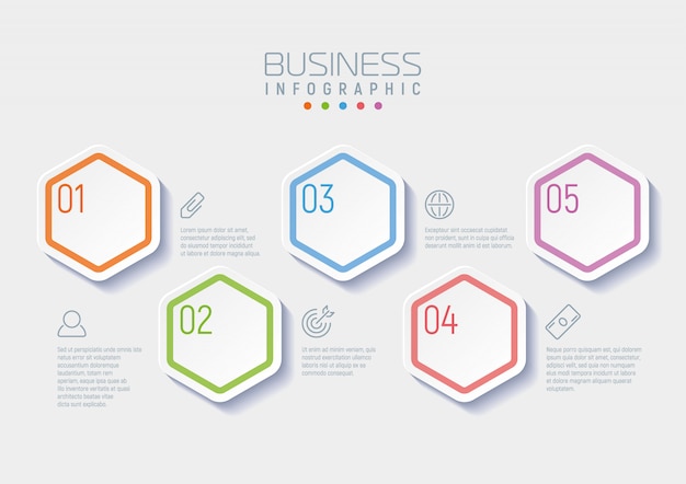 Business template for presentation.