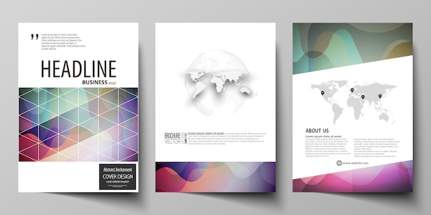 Business templates for brochure