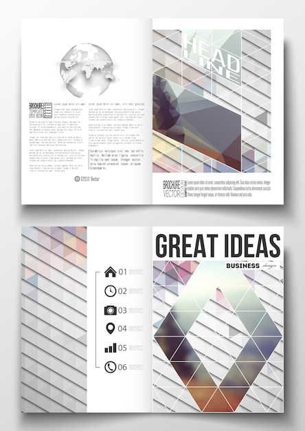 Business templates for brochure