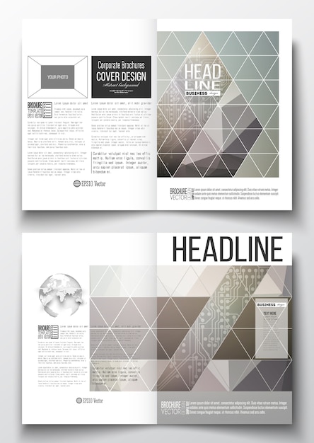 Business templates for brochure