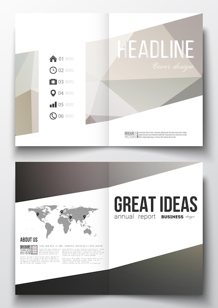 Business templates for brochure