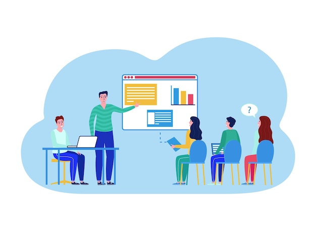 Page 7 | Workplace training Vectors & Illustrations for Free Download