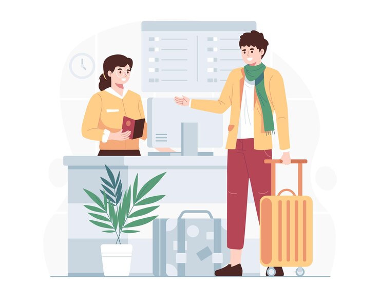 Vector ビジネス旅行のコンセプトのイラスト
