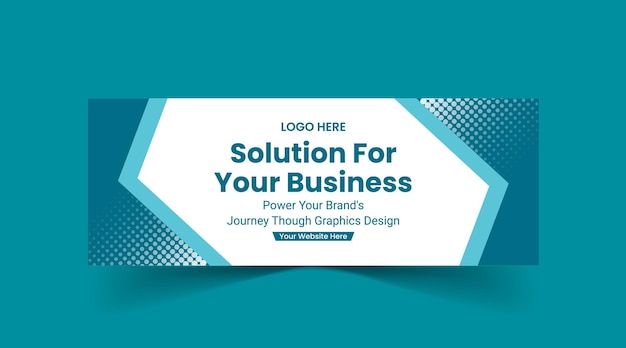 Business Webinar banner template design for social media
